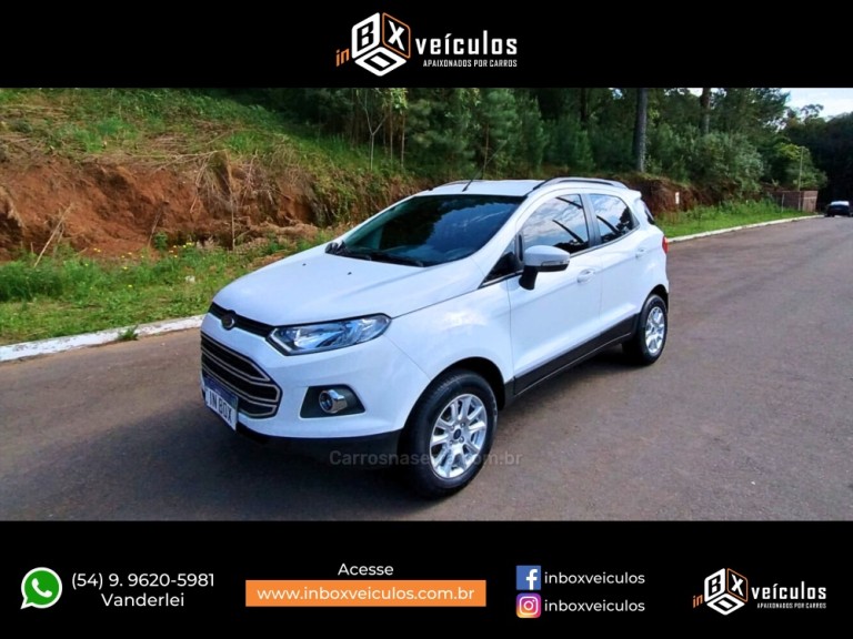 FORD - ECOSPORT - 2016/2016 - Branca - R$ 60.900,00