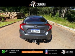 HONDA - CIVIC - 2016/2017 - Cinza - R$ 119.900,00