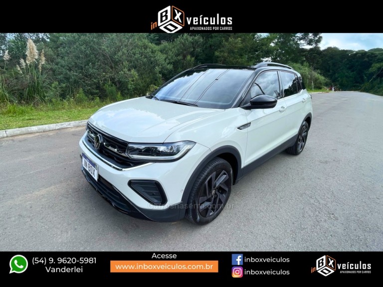 VOLKSWAGEN - T-CROSS - 2024/2025 - Cinza - R$ 178.900,00