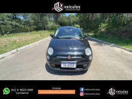 FIAT - 500 - 2013/2014 - Preta - R$ 51.900,00