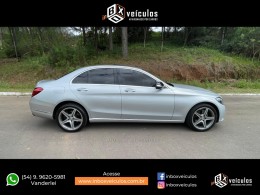 MERCEDES-BENZ - C 200 - 2015/2015 - Prata - R$ 79.900,00