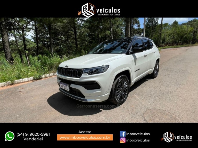 JEEP - COMPASS - 2021/2022 - Branca - R$ 159.900,00