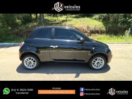 FIAT - 500 - 2013/2014 - Preta - R$ 51.900,00