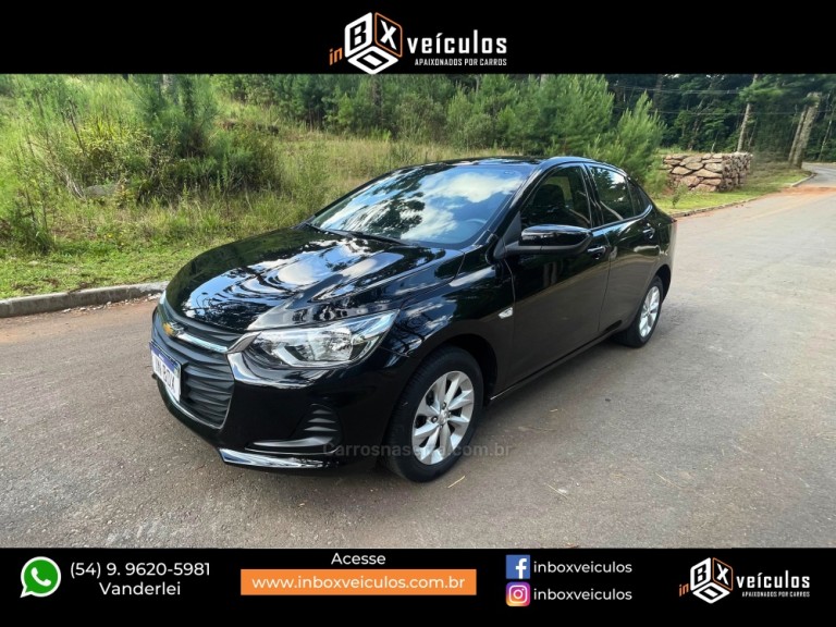 CHEVROLET - ONIX - 2020/2020 - Preta - R$ 66.900,00