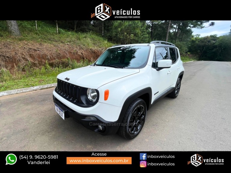 JEEP - RENEGADE - 2017/2018 - Branca - R$ 84.900,00