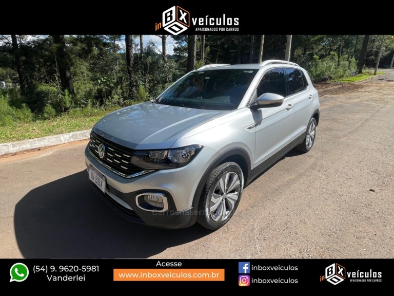 VOLKSWAGEN - T-CROSS - 2019/2020 - Prata - R$ 107.900,00