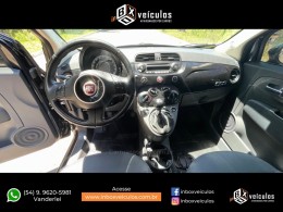 FIAT - 500 - 2013/2014 - Preta - R$ 51.900,00