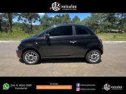 FIAT - 500 - 2013/2014 - Preta - R$ 51.900,00