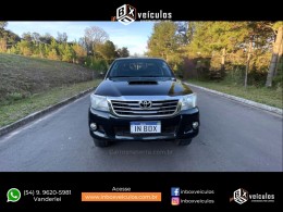 TOYOTA - HILUX - 2012/2012 - Preta - R$ 125.900,00