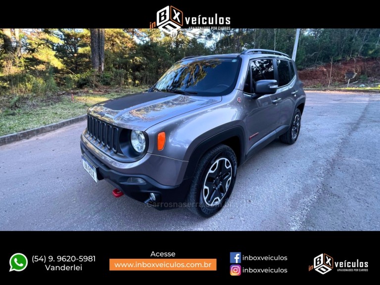 JEEP - RENEGADE - 2016/2016 - Cinza - R$ 89.900,00