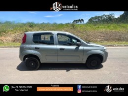 FIAT - UNO - 2014/2015 - Cinza - R$ 29.900,00